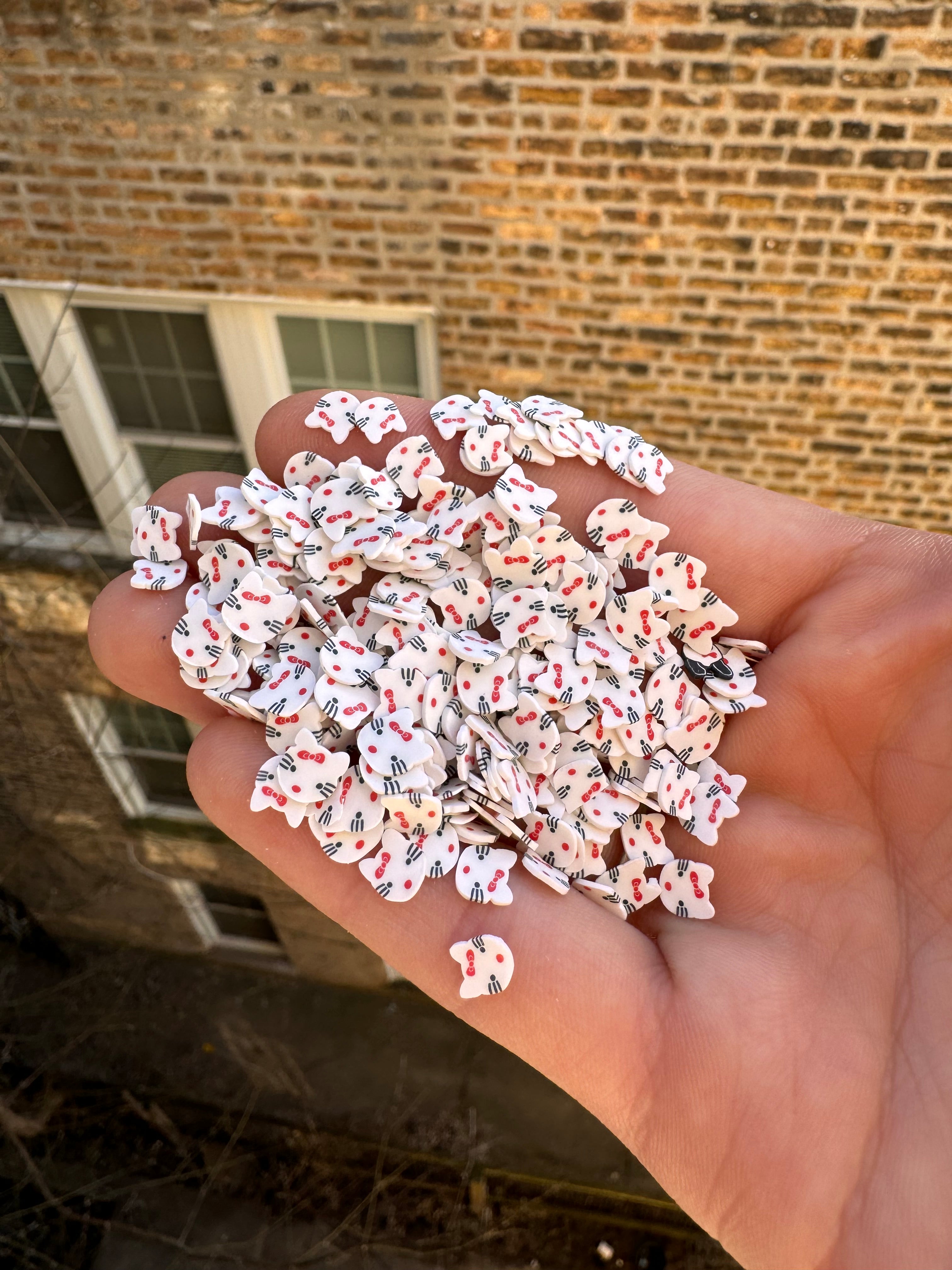 Hello Kitty Polymer Slices