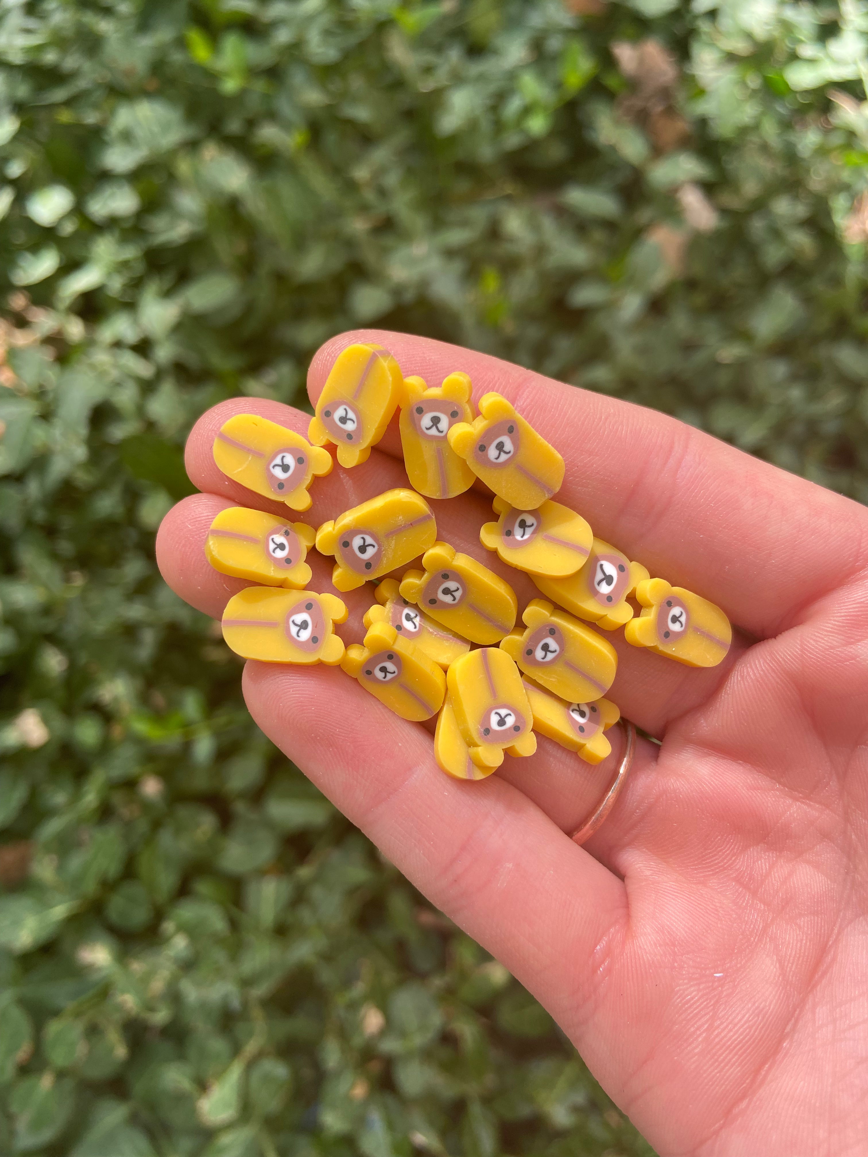 Bear Minions Polymer Slices