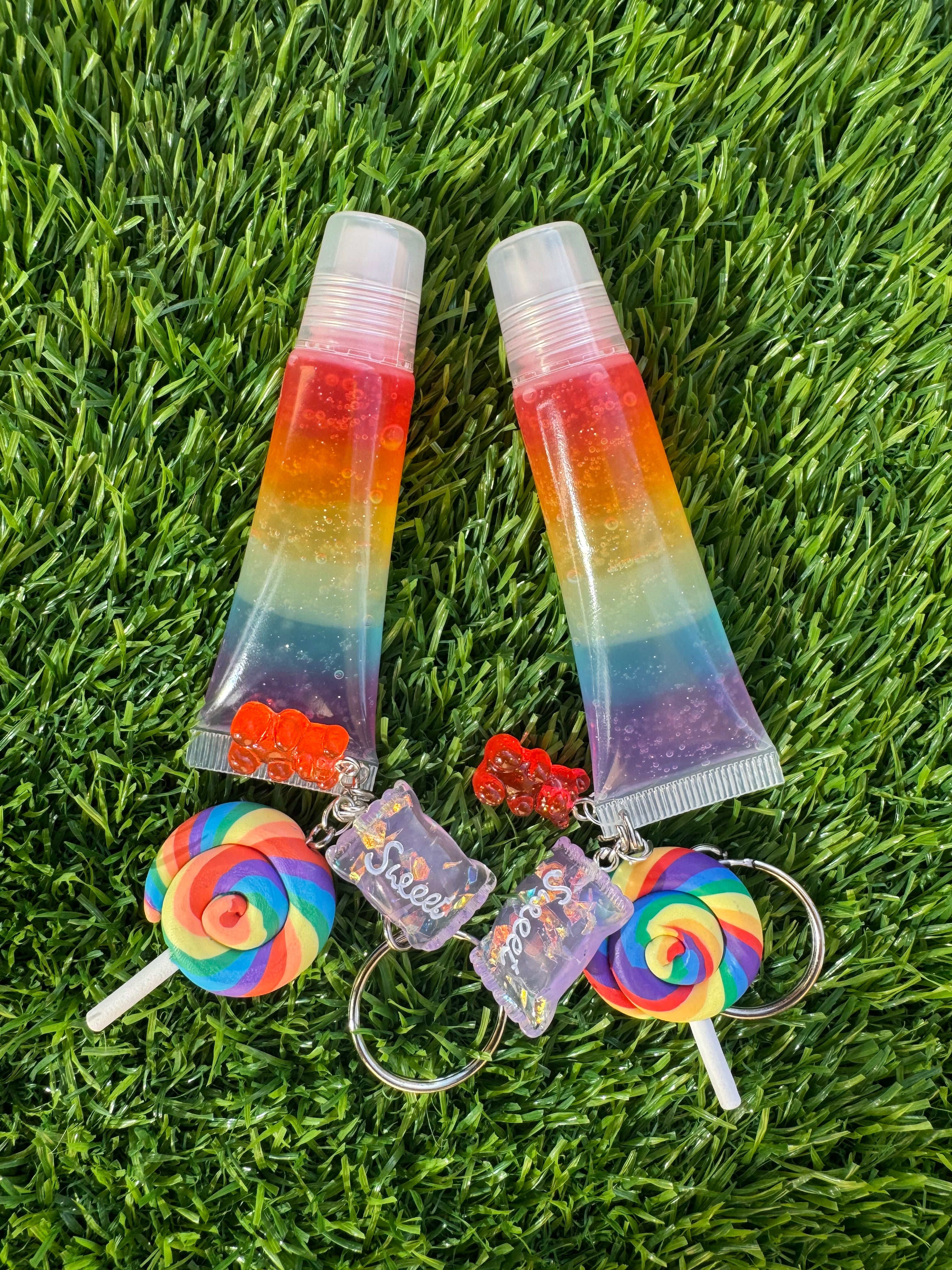 Color Bomb Keychain Lipgloss