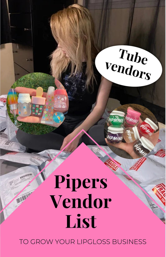 My Exclusive 6 Figure Lipgloss Tube Vendor List