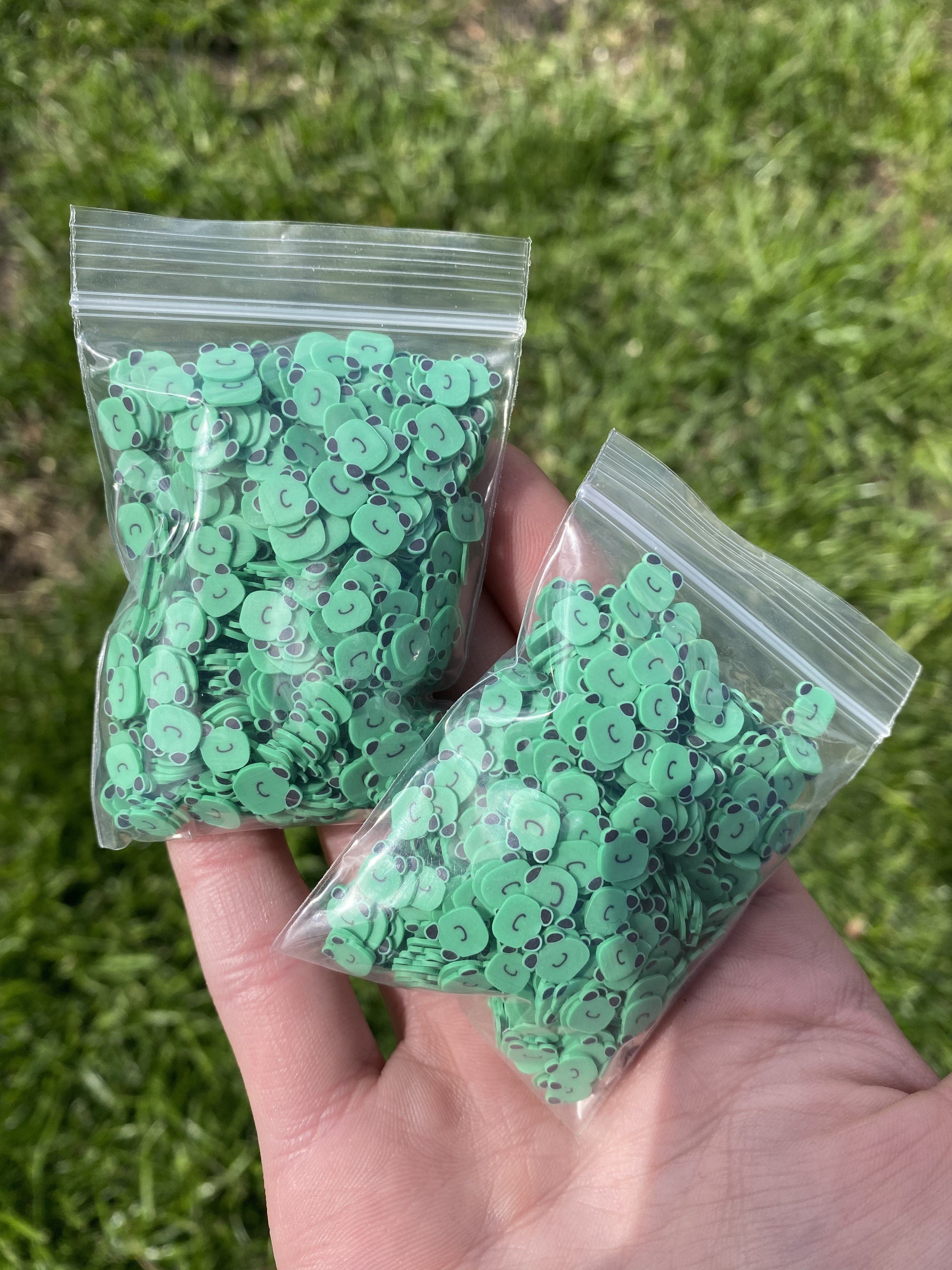 Frog Clay Slices