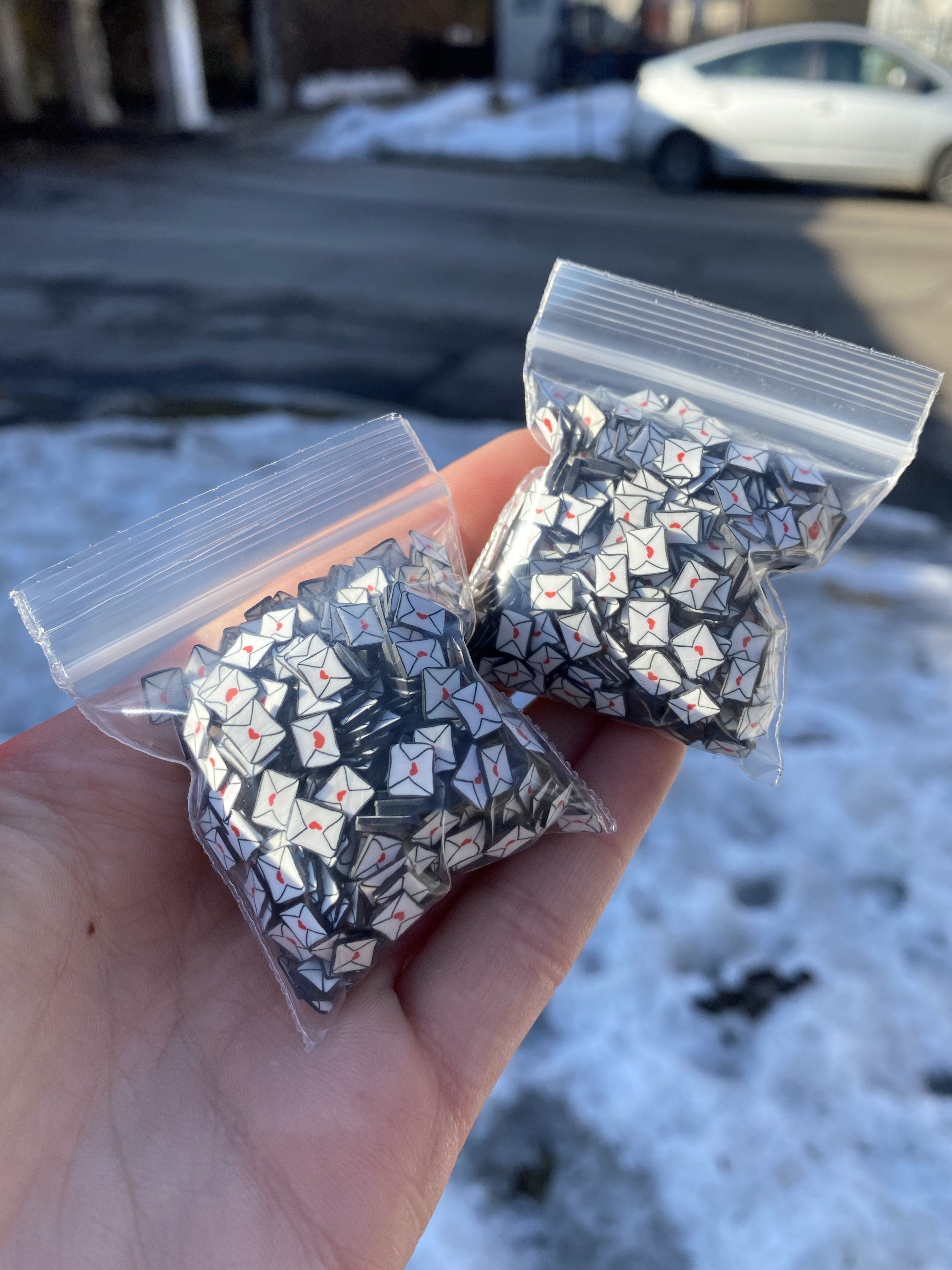 Mail Polymer Clay Slices